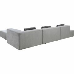 Sofa Infinity Gri Sağ Köşe Kanepe Takımı