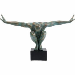 Athlete XL Antique Green Dekoratif Obje