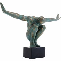 Athlete XL Antique Green Dekoratif Obje
