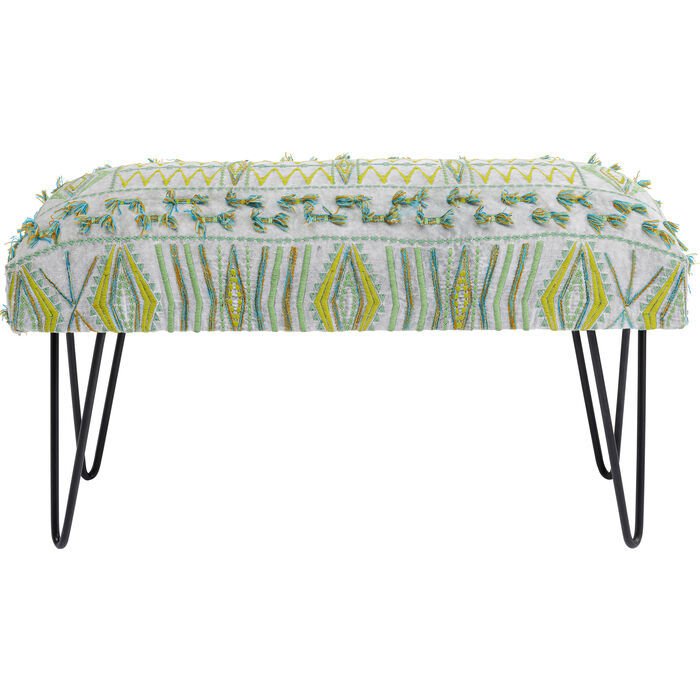 Desna Patchwork Yeşil Bench