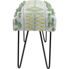 Desna Patchwork Yeşil Bench