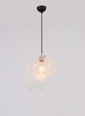 Denizanası Cam Sarkıt Avize Beyaz