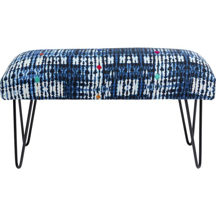 Desna Patchwork Mavi Bench