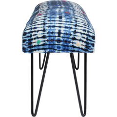 Desna Patchwork Mavi Bench