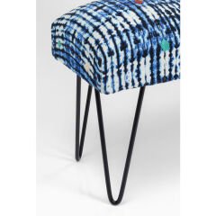 Desna Patchwork Mavi Bench