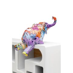 Deco Figurine Elefant Zirkus Graffit (2/Set)