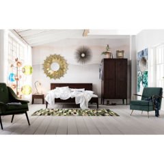 Mirror Sunflower Round Ayna 120 cm