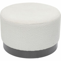 Stool Cherry Boucle Creme Smoke Tabure