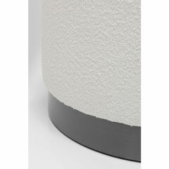 Stool Cherry Boucle Creme Smoke Tabure