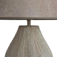 Grant Krem Polyester Abajur