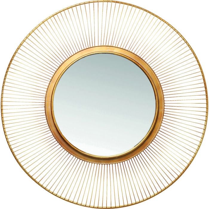 Mirror Sun Storm Gold Ayna 93 cm
