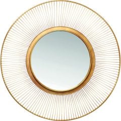 Mirror Sun Storm Gold Ayna 93 cm