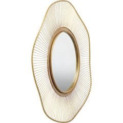 Mirror Sun Storm Gold Ayna 93 cm
