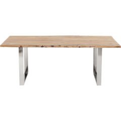 Harmony Chrome Masif Yemek Masası 180x90 cm