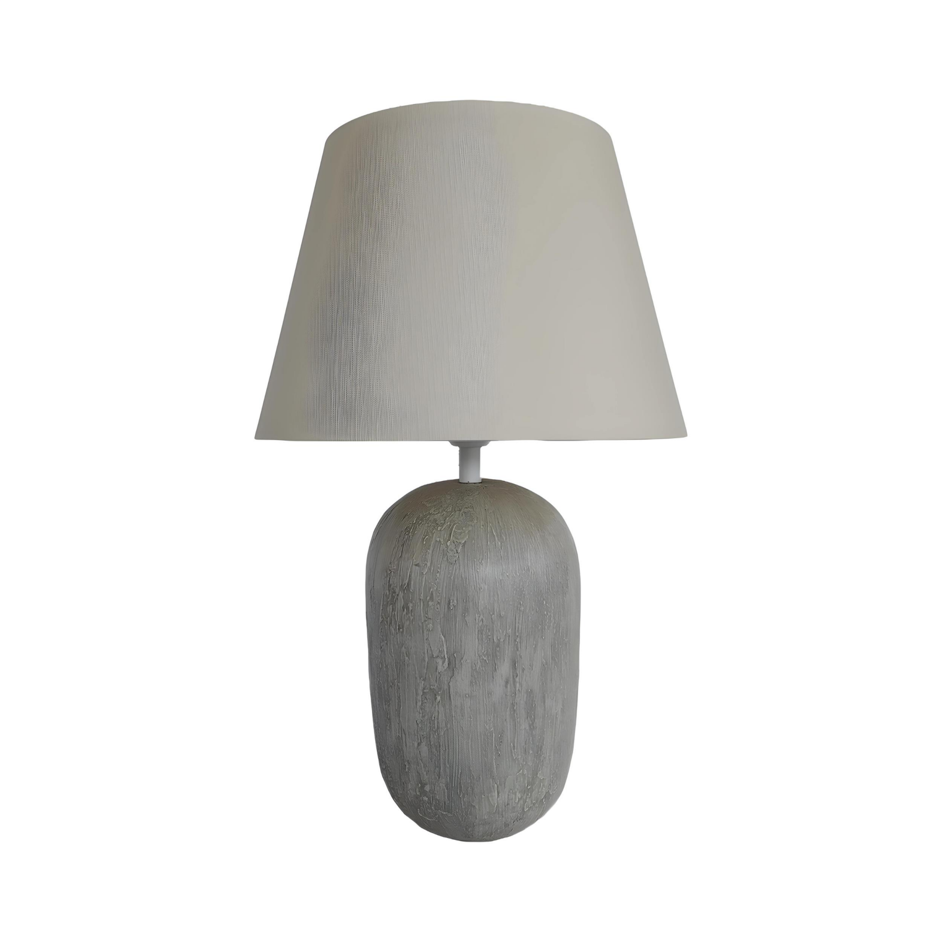 Lucas Krem Polyester Abajur