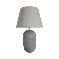 Lucas Krem Polyester Abajur