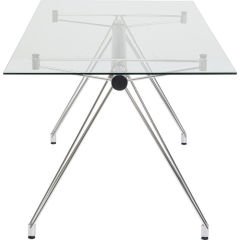 Officia Cam Çalışma Masası 160x80 cm