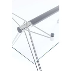 Officia Cam Çalışma Masası 160x80 cm