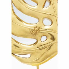 Monstera Leaf Gold Dekoratif Obje 36 cm