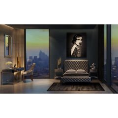 Betta Fish Silver Küçük Dekoratif Obje