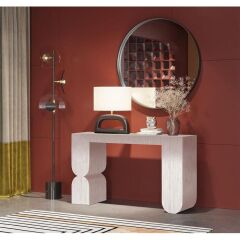 Console Curve White 120x76cm