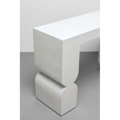 Console Curve White 120x76cm