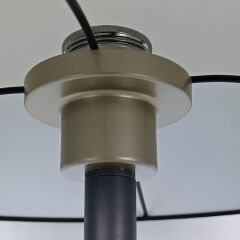 Cesy Koyu Gri Metal Lambader