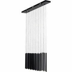 Living Vegas Schwarz Mat LED Sarkıt Avize