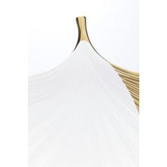 Ginkgo Elegance Dekoratif Porselen Kase