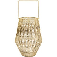 Hayat Gold Çelik Pirinç Kaplama Mumluk