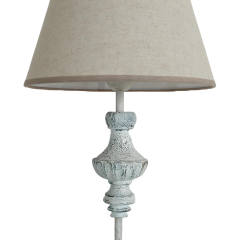 Valeria Eskitme Bej Polyester Abajur