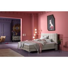 Benito Star Cream Bazalı Yatak 180x200cm