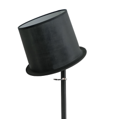 Gitar Tasarım Siyah Metal Abajur