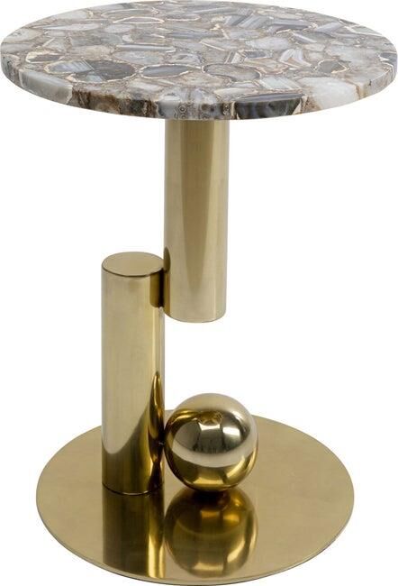 Sidobord Agate Cut - Ø46cm