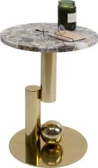 Sidobord Agate Cut - Ø46cm