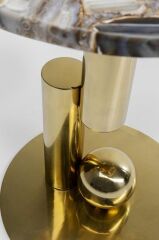 Sidobord Agate Cut - Ø46cm