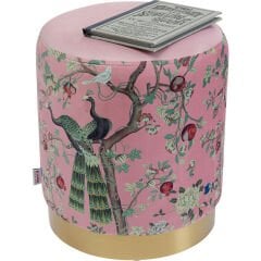 Cherry Peacock Pirinç Tabure