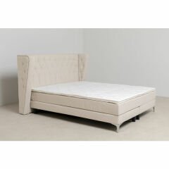Benito Moon Cream Bazalı Yatak 180x200cm