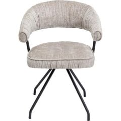 Swivel Chair Arabella Silver