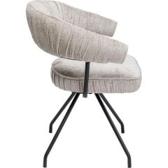 Swivel Chair Arabella Silver