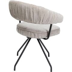 Swivel Chair Arabella Silver