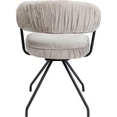 Swivel Chair Arabella Silver