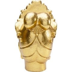 Goddess Head Gold Dekoratif Obje