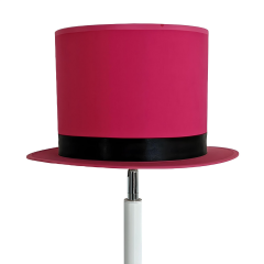 Gitar Tasarım Pembe Beyaz Metal Abajur