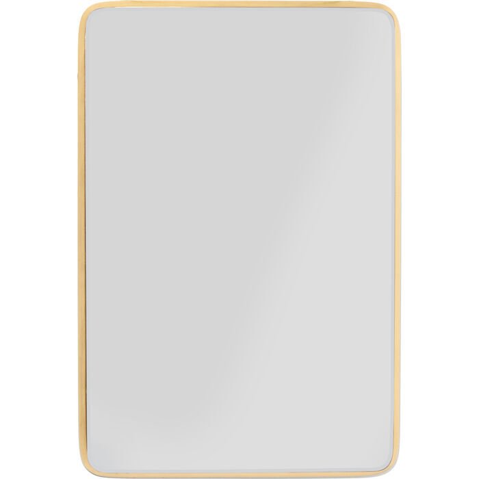 Mirror Jetset Square Gold Ayna 94x64 cm