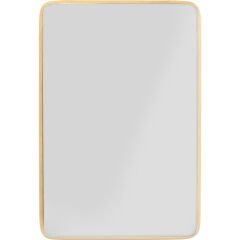 Mirror Jetset Square Gold Ayna 94x64 cm