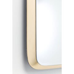Mirror Jetset Square Gold Ayna 94x64 cm