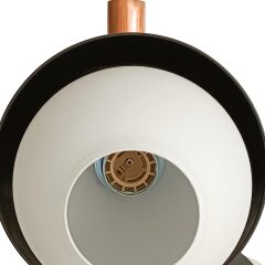 Ricard Bronz 3 Başlıklı Metal Lambader