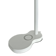 Gitar Tasarım Beyaz Lacivert Metal Abajur