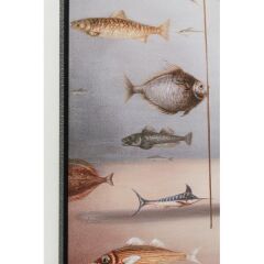 Framed Picture Cloud Fisherman Boat 60